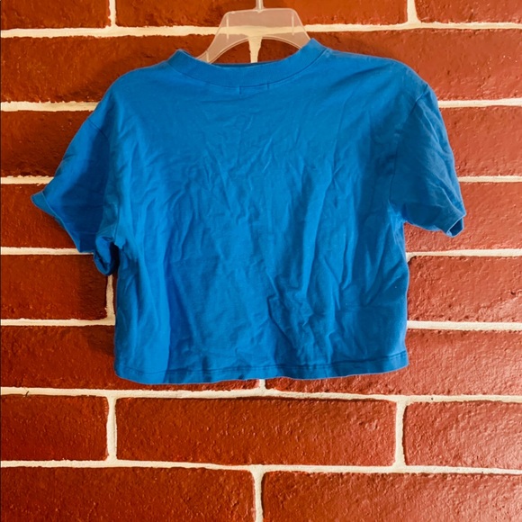 Blue Crop Top - Picture 3 of 3